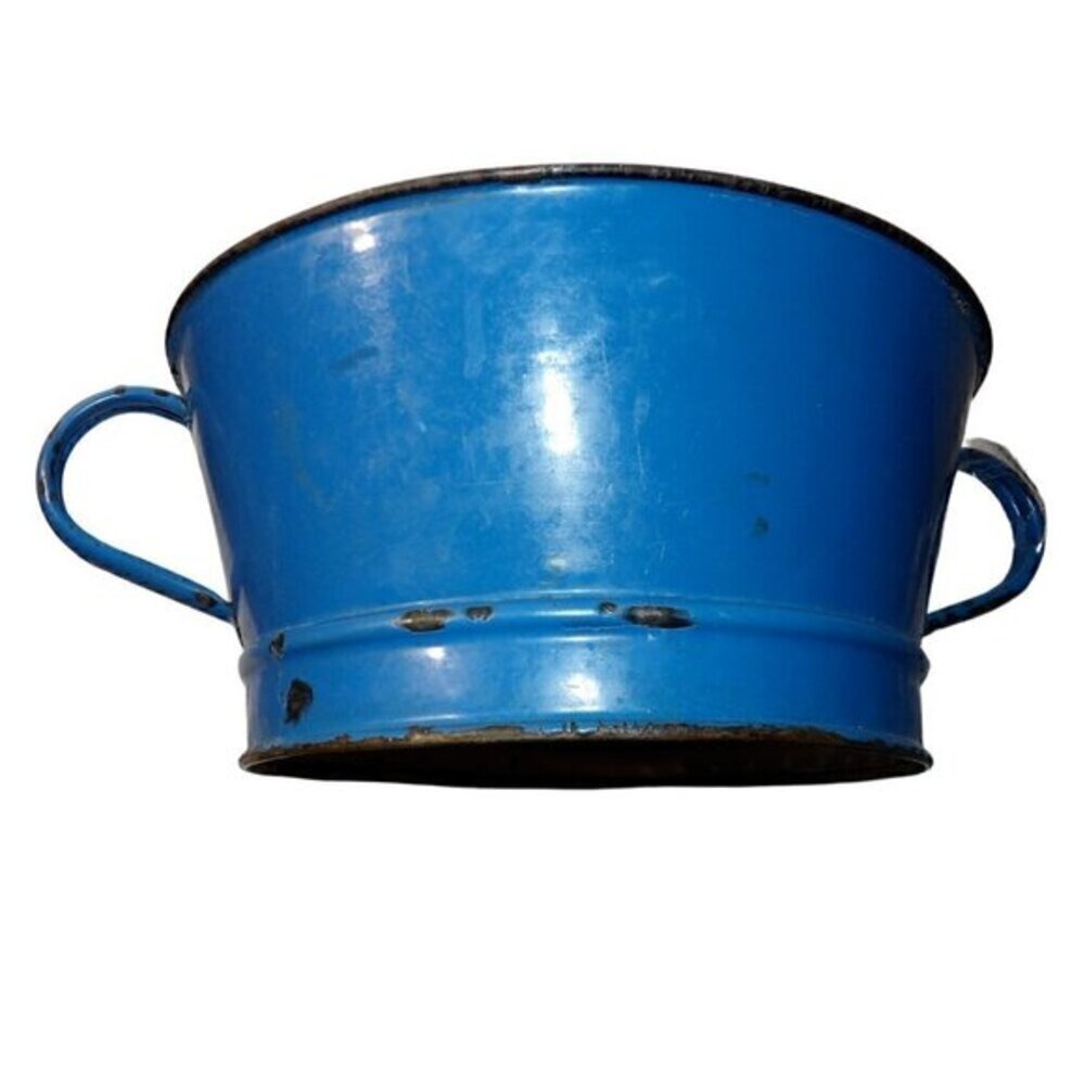 Vintage Enamel Strainer Enamel Strainer‎ Colander 10X10
